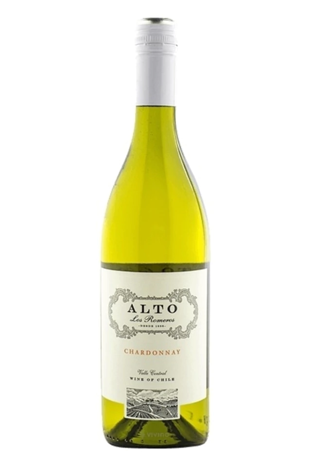 Alto Los Romeros Chardonnay — cardápio do jantar da Pousada Maple em Monte Verde MG