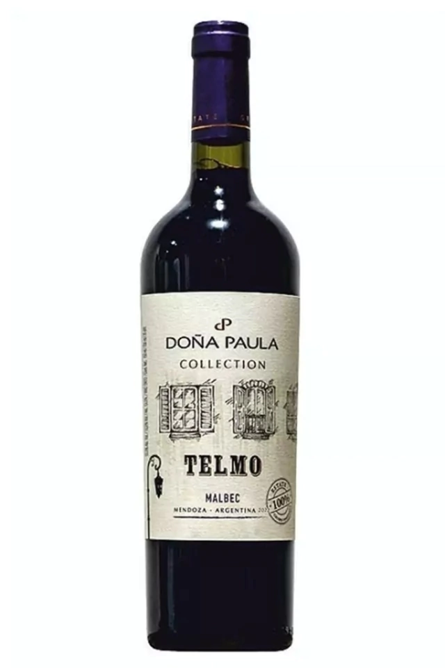 Doña Paula Collection Telmo Malbec — cardápio do jantar da Pousada Maple em Monte Verde MG